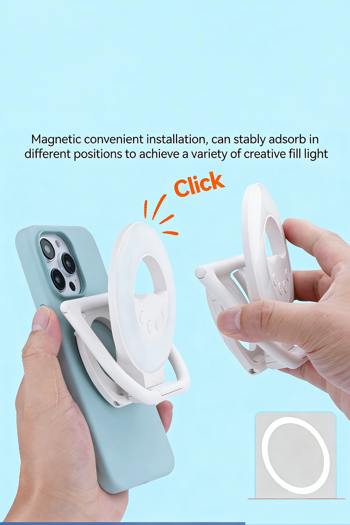 Multifunctional Magnetic Beauty Fill Light
