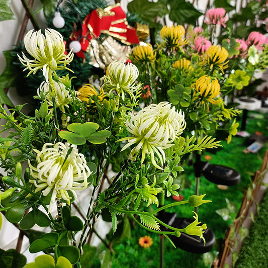 42LED Solar Camellia Light