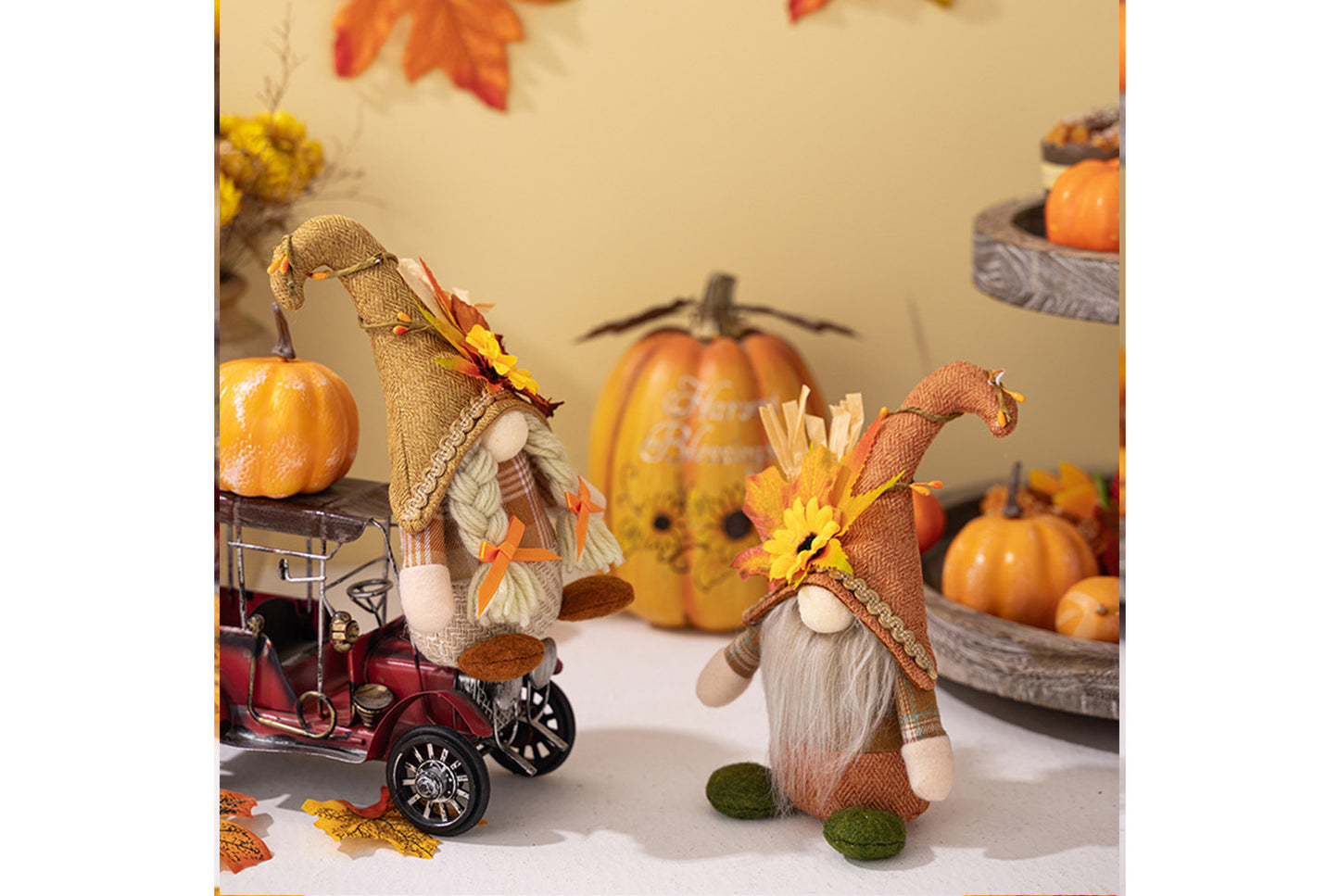 Standing Faceless Doll Gnome Figurine