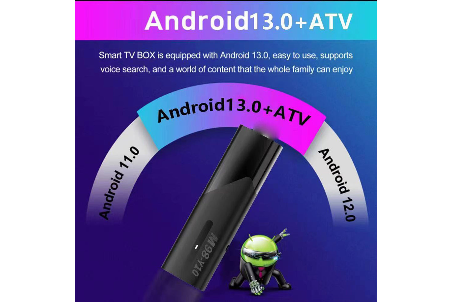 **M98 Y10 Android Internet Set-Top Box 2GB + 16GB 4K TV Box**(UK plug)