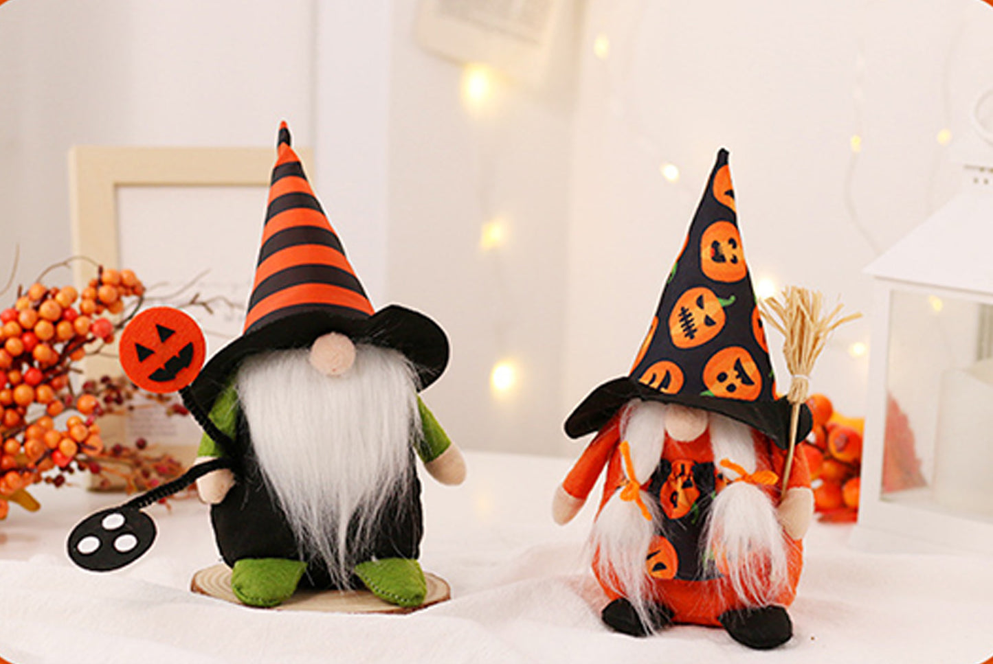 **Halloween Faceless Old Man Witch Doll**