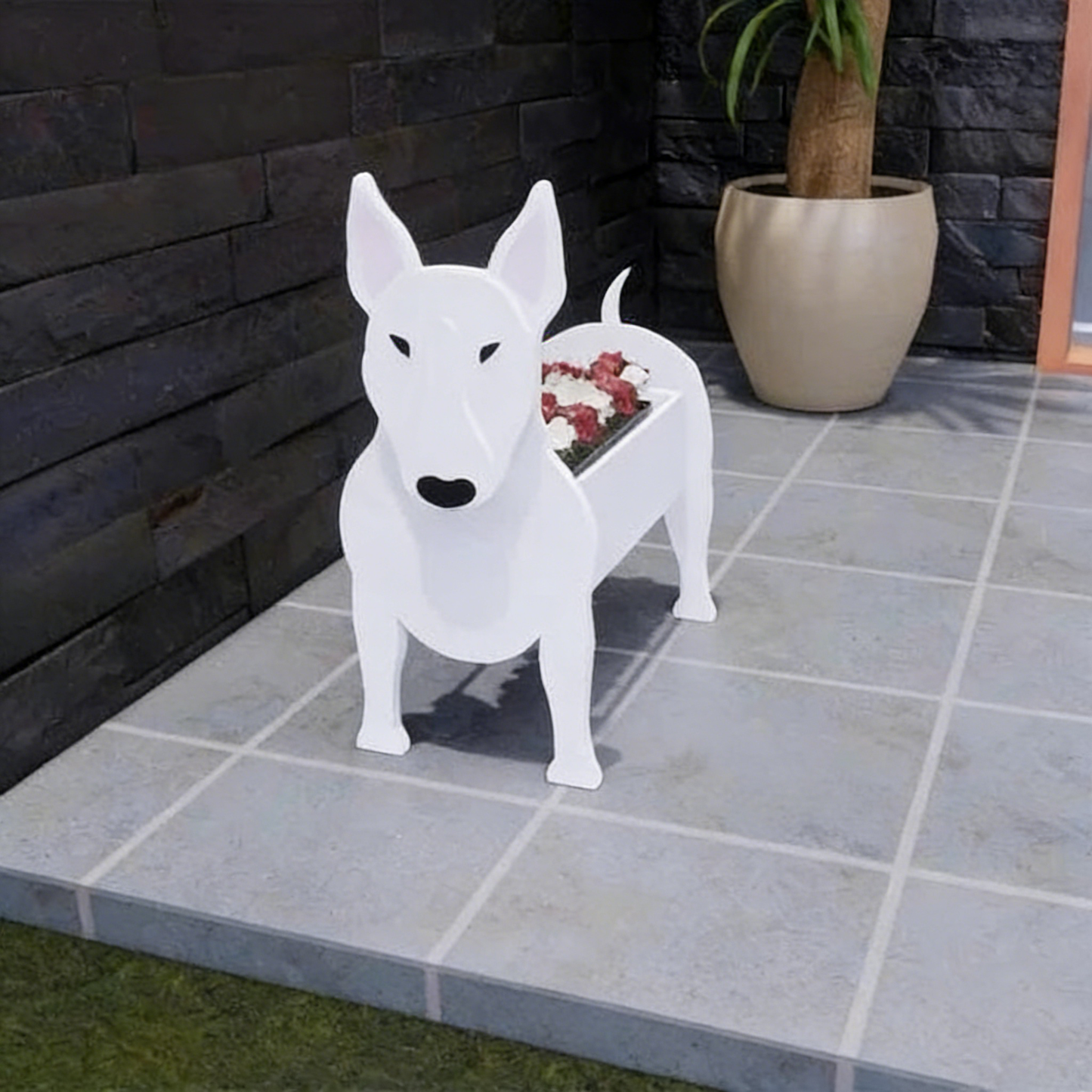 Dog-Shaped Flower Pot for Pets
