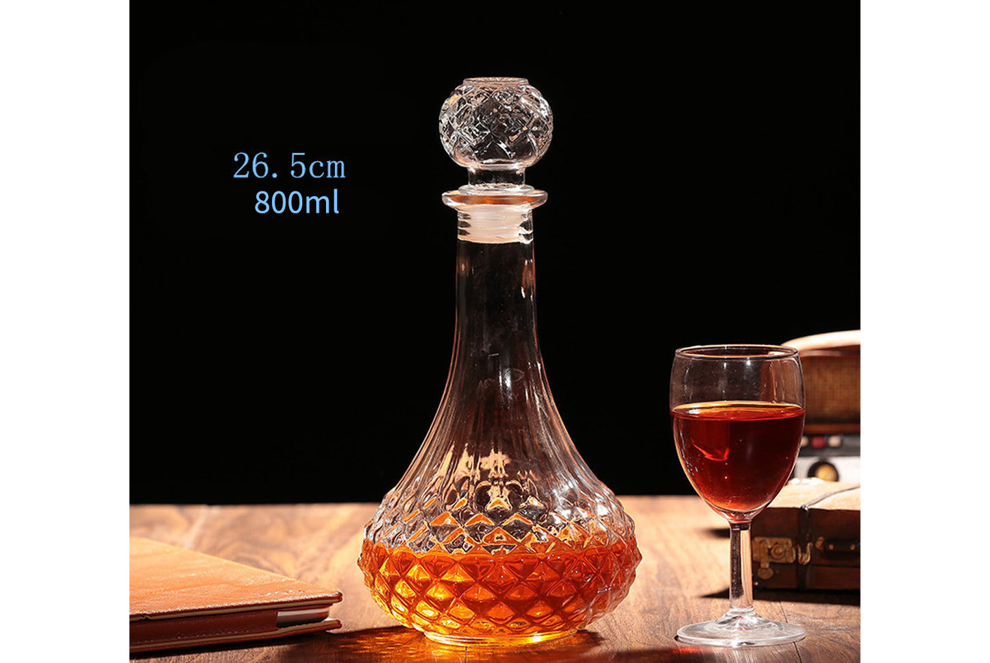 **Glass Wine Storage Bottles**