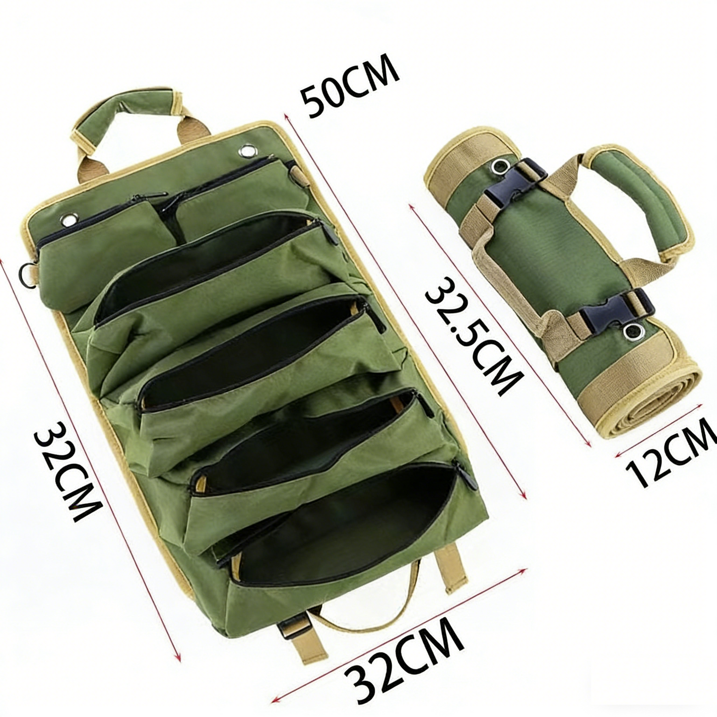 Roll-Up Electrician's Tool Bag