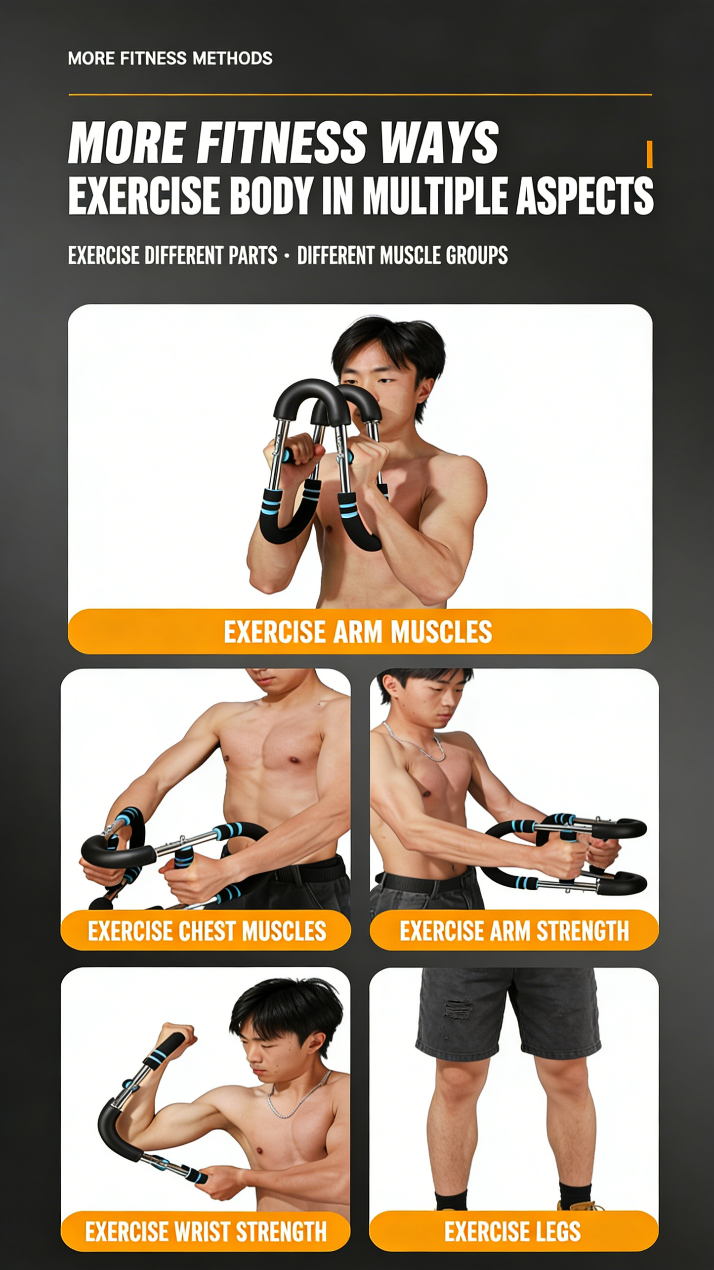 # Multifunctional U-shaped Adjustable Arm Exerciser