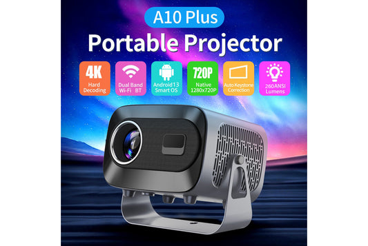 **A10PLUS Smart Projector for Home and Office**