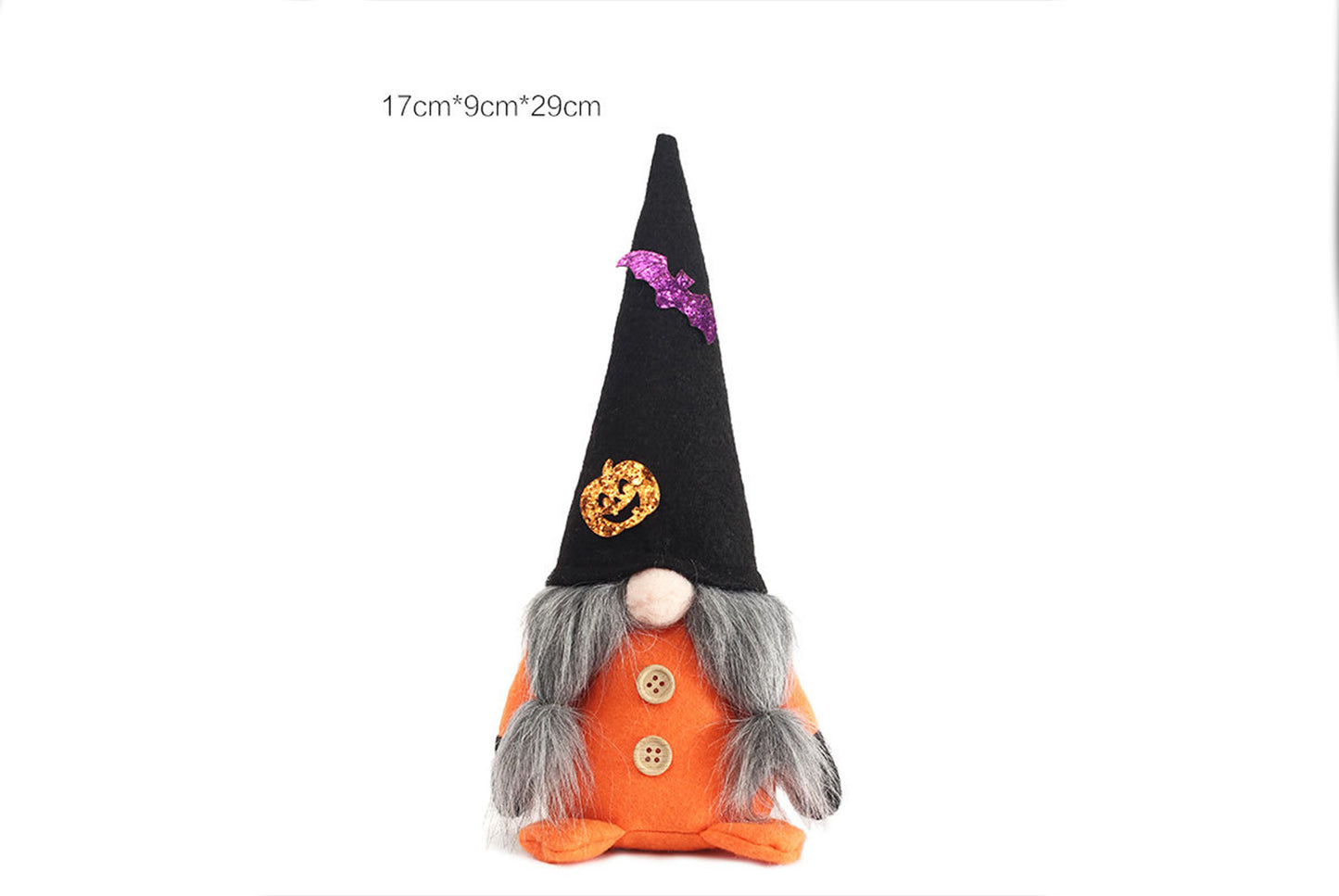 **Halloween Wizard Hat Faceless Old Man Doll Ornament**
