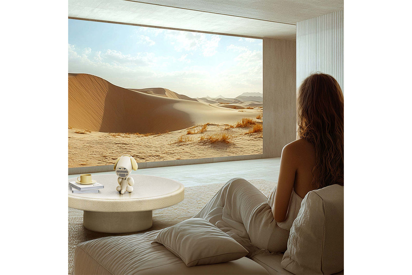 **JY320LI Android 13 Smart Projector for Home and Office**(UK plug)