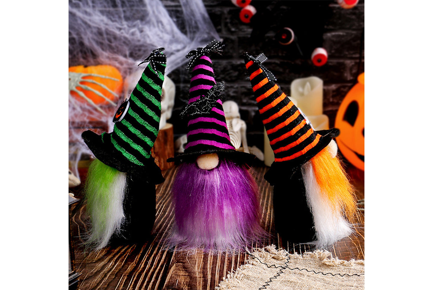 Halloween Mini Wizard Hat Figure | Three Colors Available
