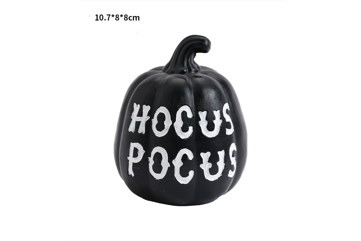 **Halloween Resin Pumpkin Decorative Figure**