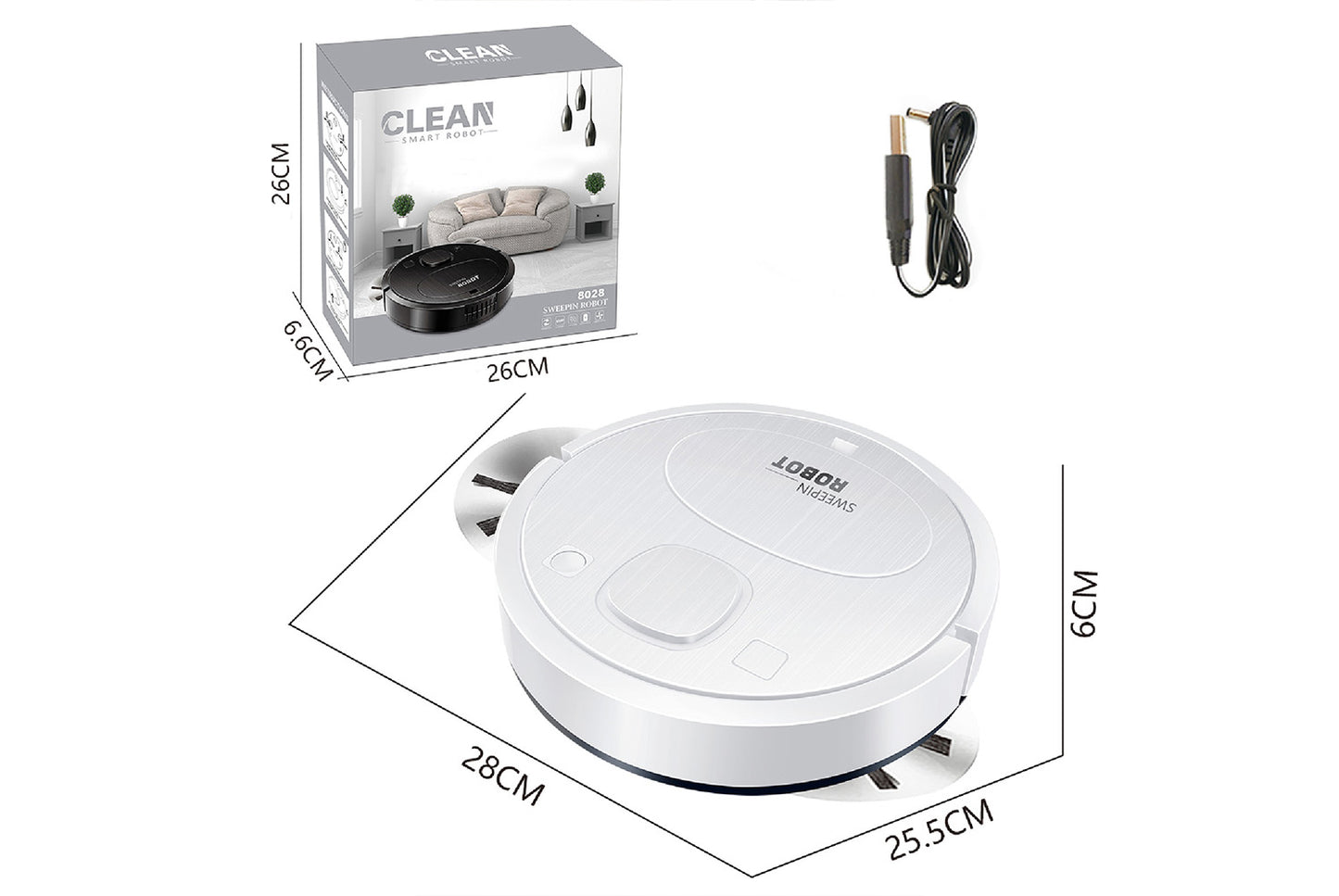 Sweeping robot intelligent sweeping