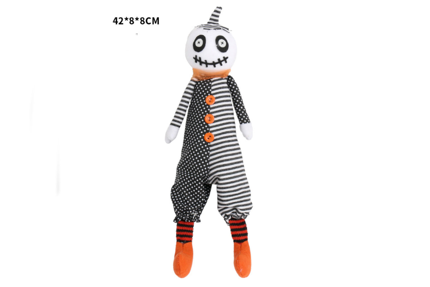 **Halloween Scary Pumpkin Ghost Doll Ornament**