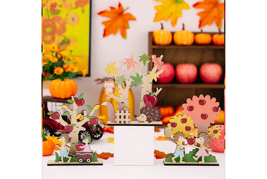 Harvest Season Wooden Decorative Ornaments