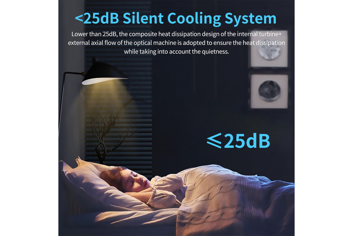 **JY530 Portable HD Projector (2+8GB Version)**(UK plug)