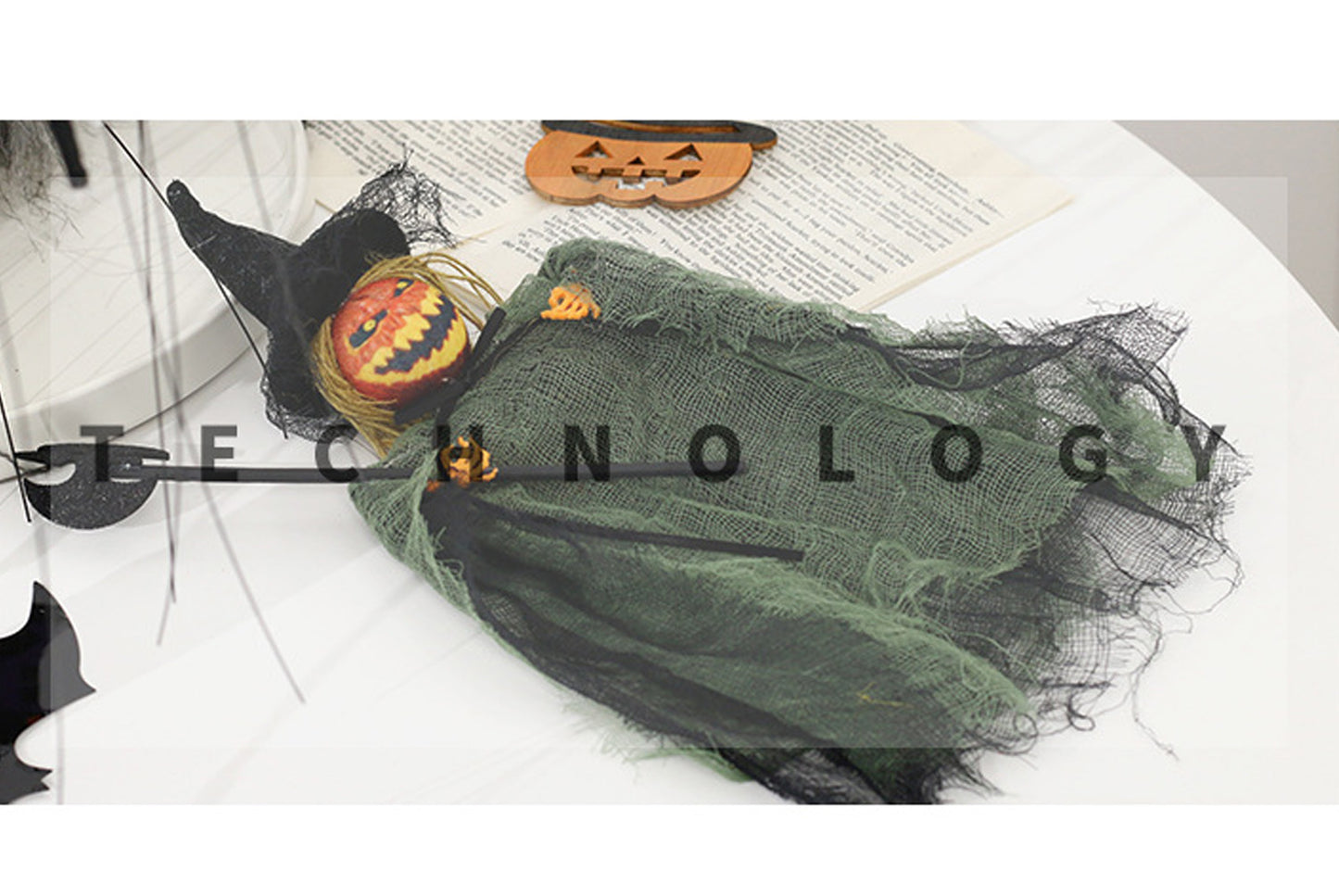 **Halloween Scary Pumpkin Doll Pendant - A Must-Haunted Party Decoration**