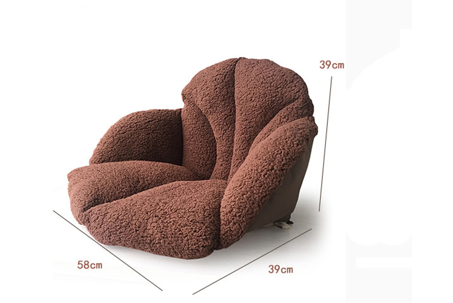 Plump Thickened Warm Sofa Cushion