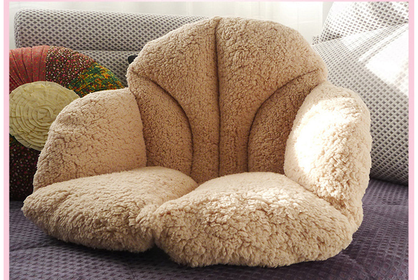 Plump Thickened Warm Sofa Cushion