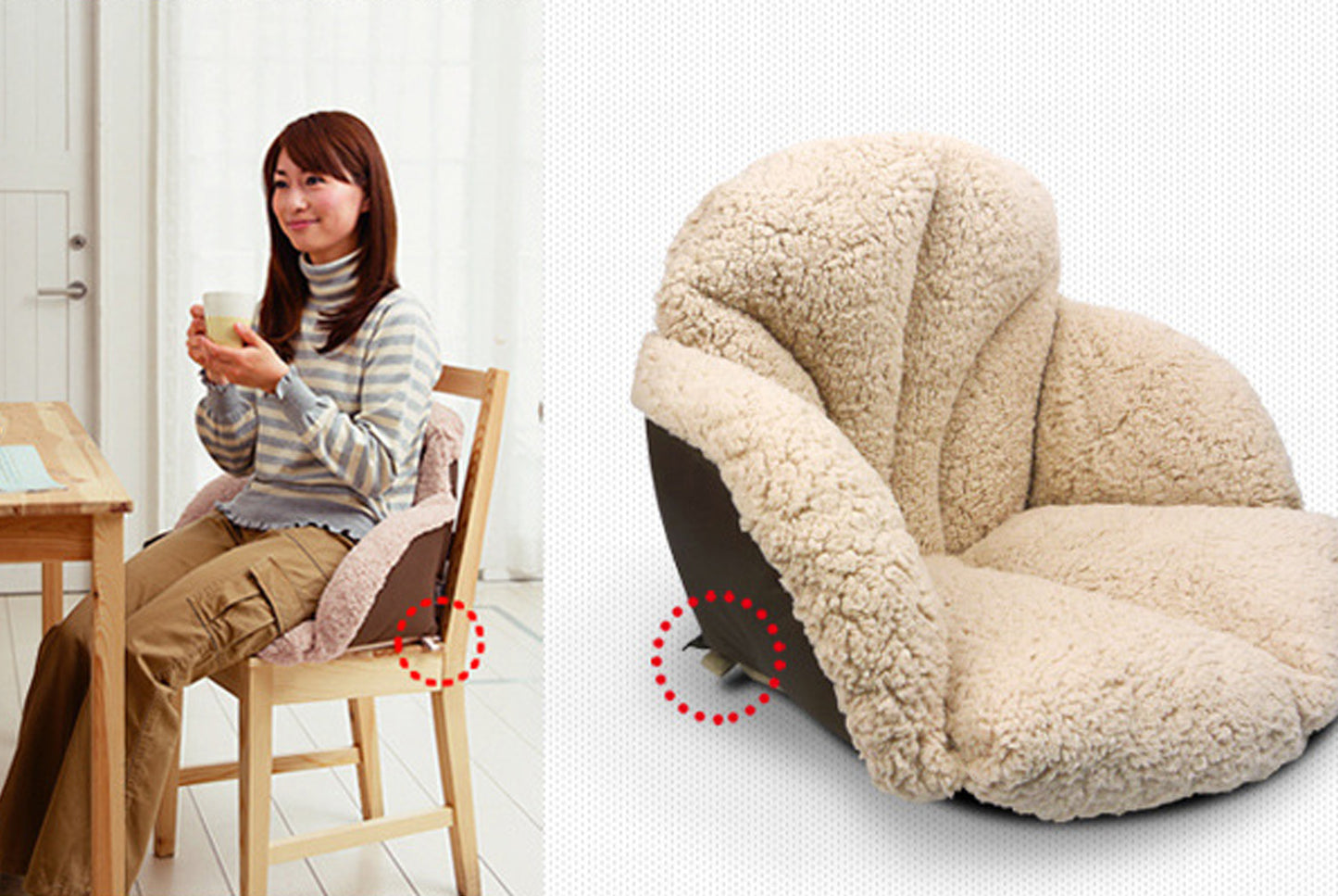 Plump Thickened Warm Sofa Cushion