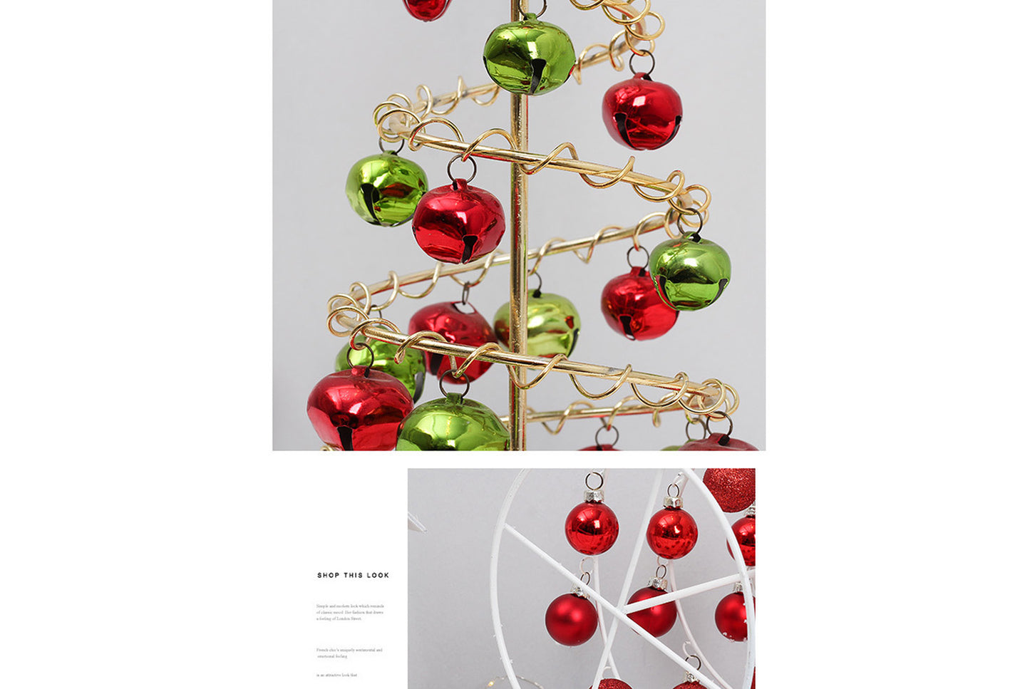 Wrought Iron Christmas Ball Pendant