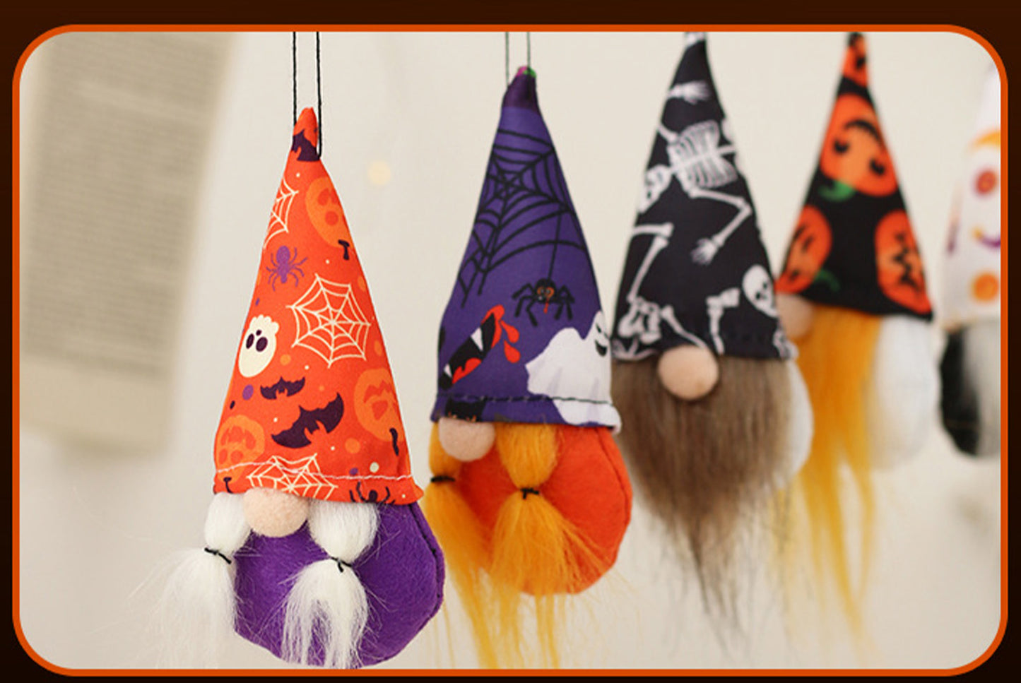 Halloween Decorations Mini Faceless Old Man Doll Pendant**