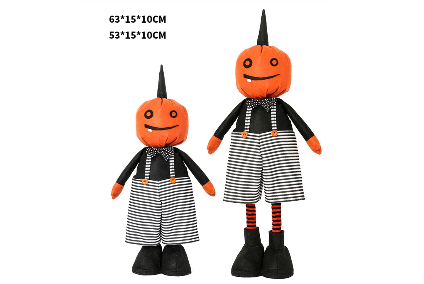 **Halloween Cute Pumpkin Boy with Retractable Legs**