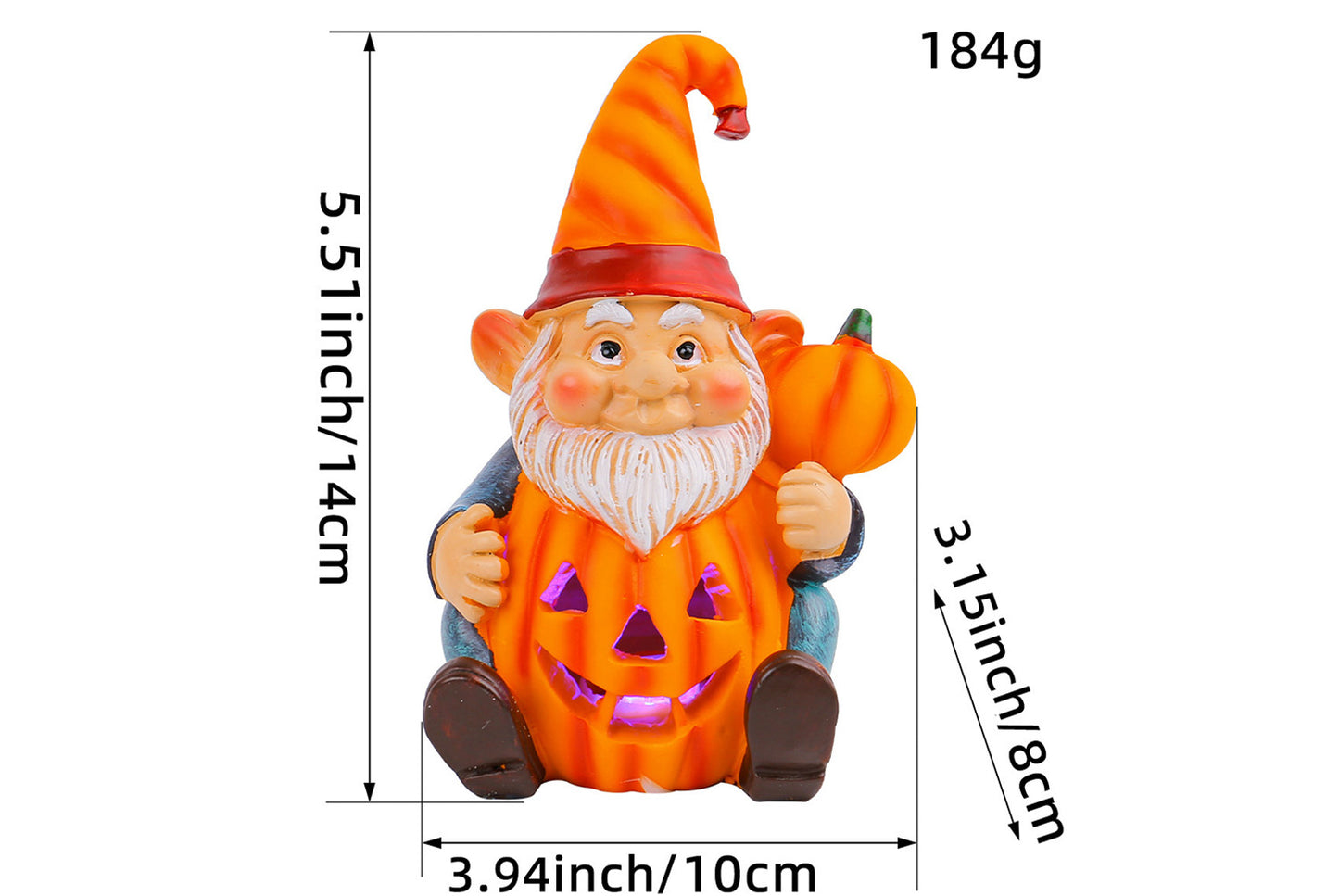 Halloween Glowing Gnome Ornament | 4 Styles Available