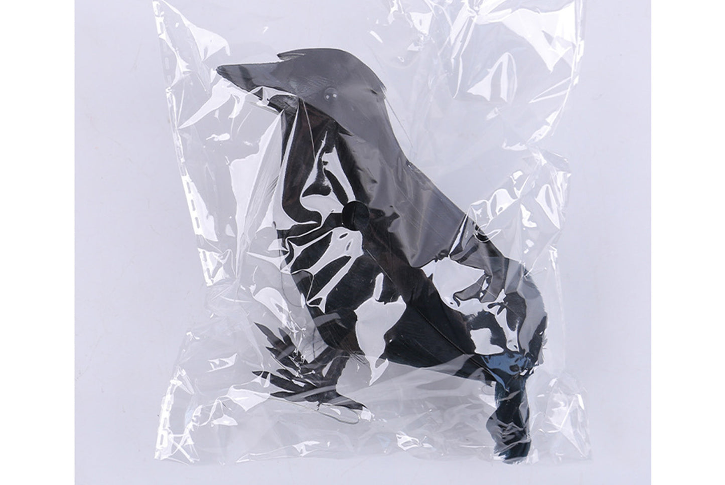 **Halloween Feather Crow Desktop Decoration, Black Crow Photography Prop**