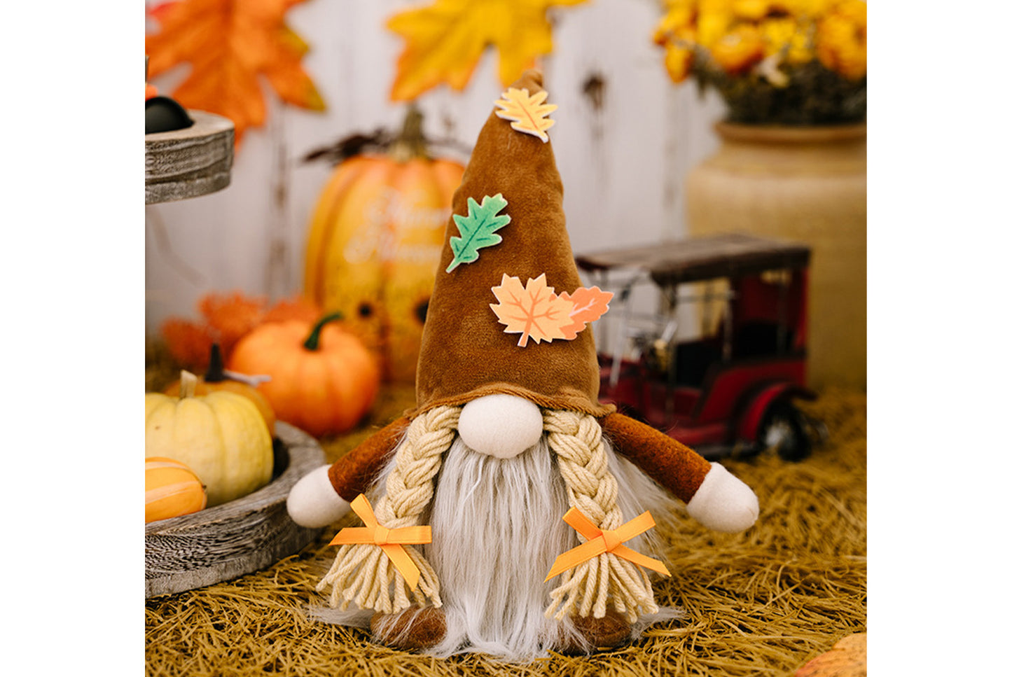 *Thanksgiving Decorative Gnome Figurine