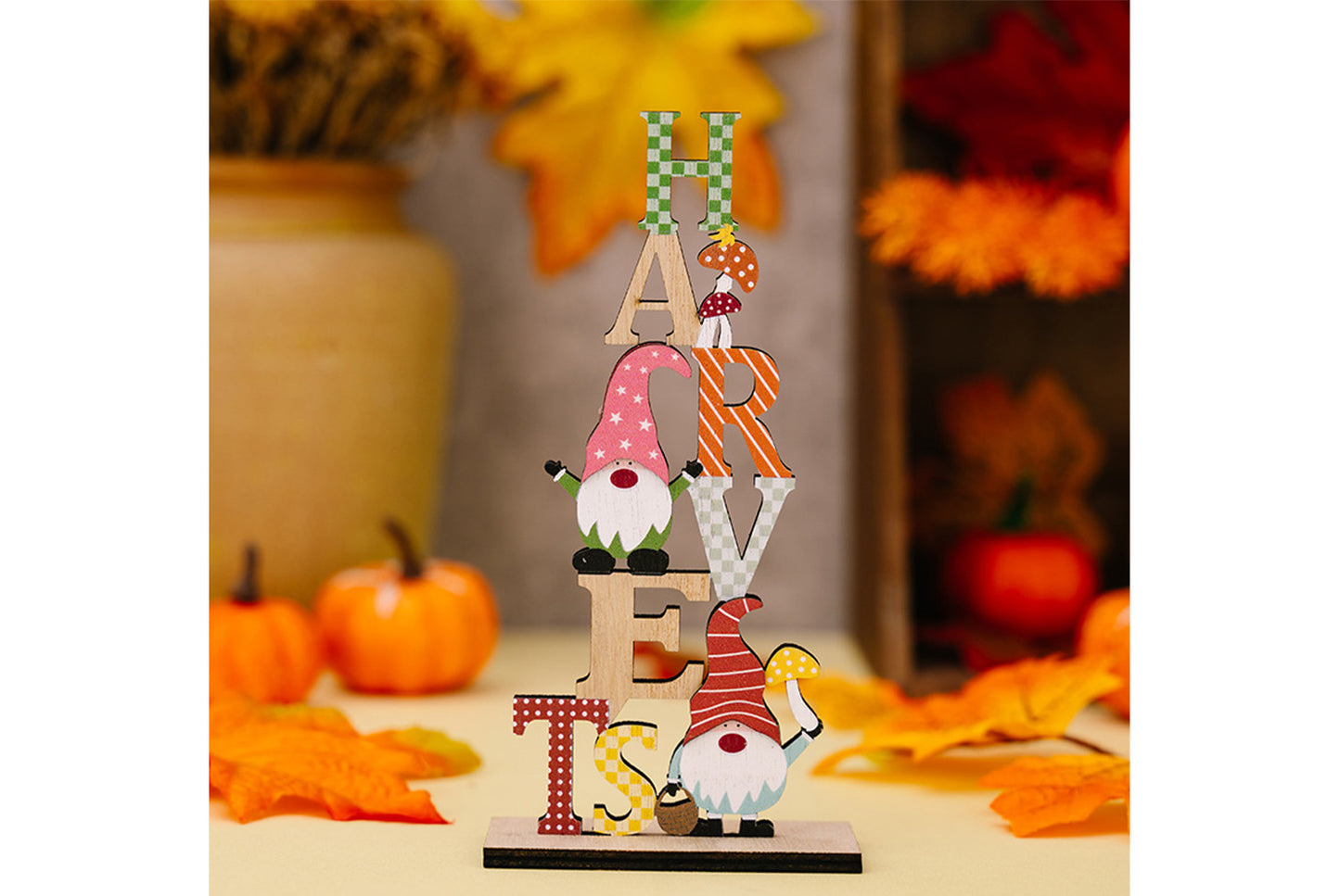 Harvest Season Wooden Decorative Ornaments