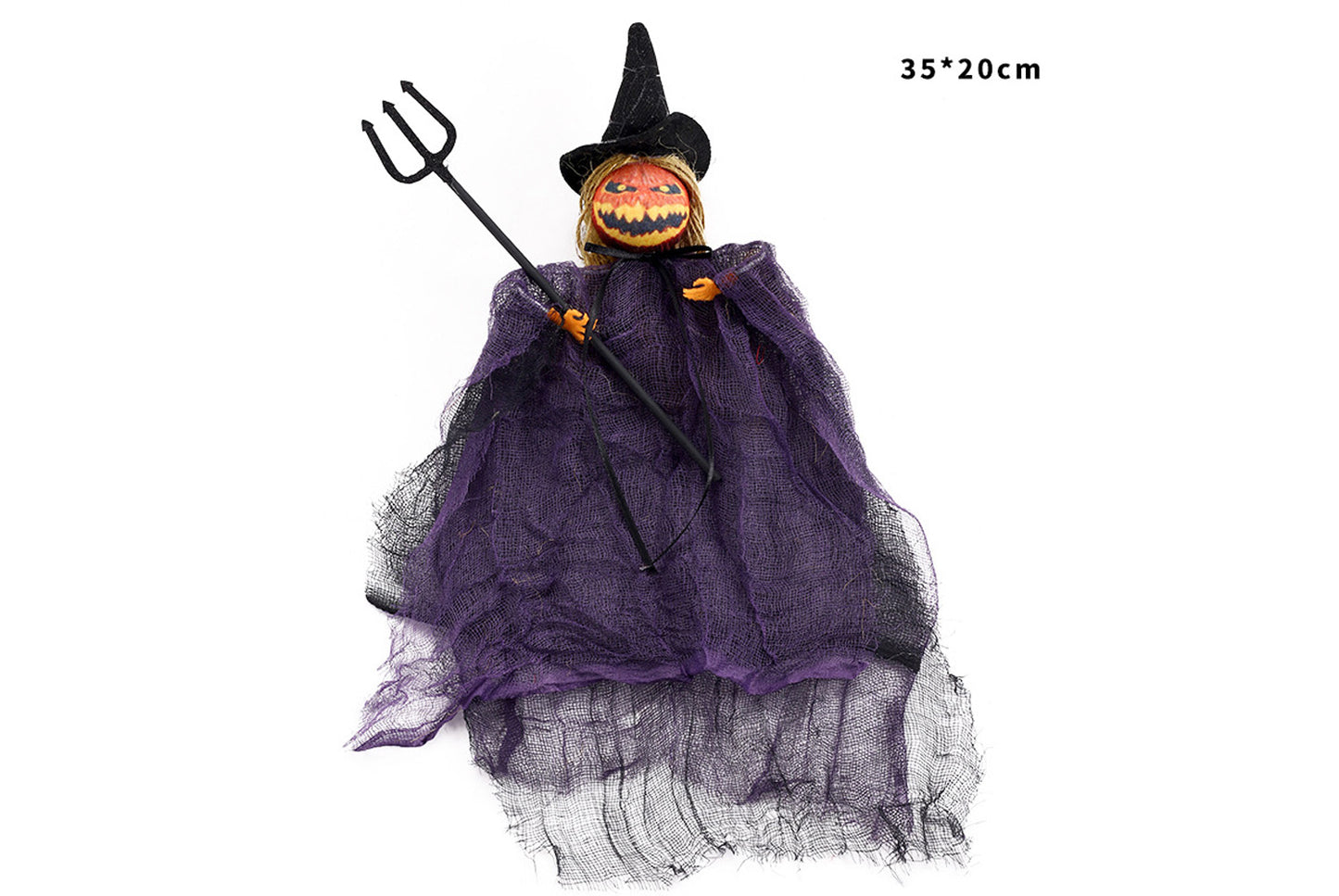 **Halloween Scary Pumpkin Doll Pendant - A Must-Haunted Party Decoration**