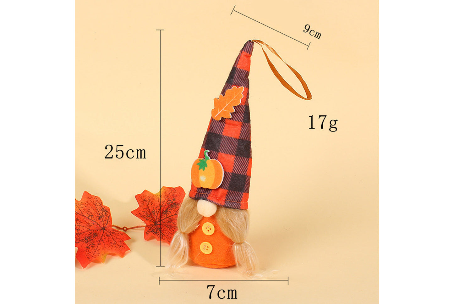Autumn Harvest Festival Faceless Doll Hanging Ornament