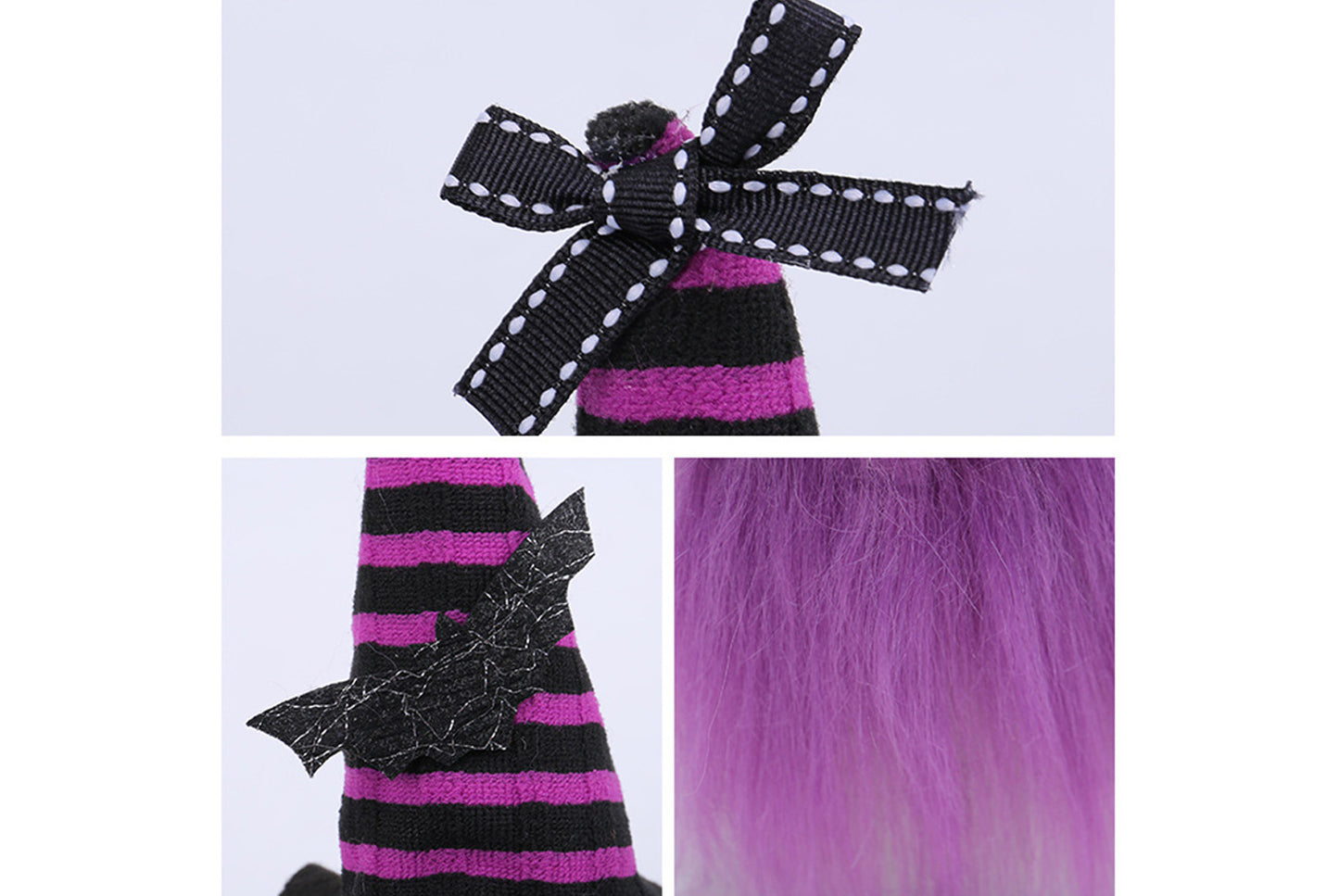 Halloween Mini Wizard Hat Figure | Three Colors Available