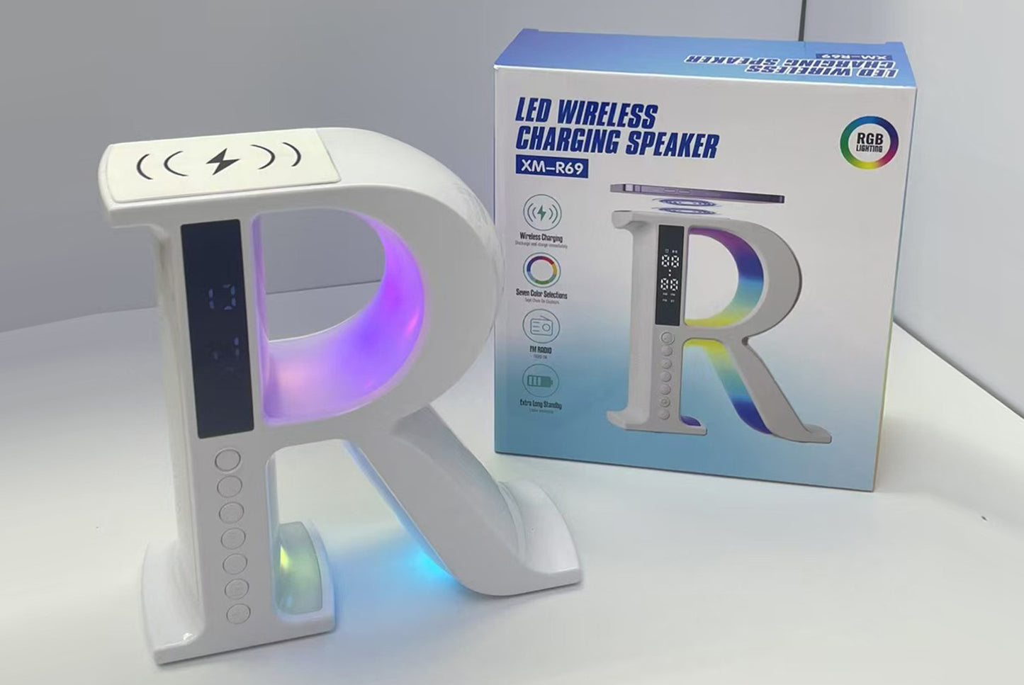 Wireless Charging Bluetooth Speaker