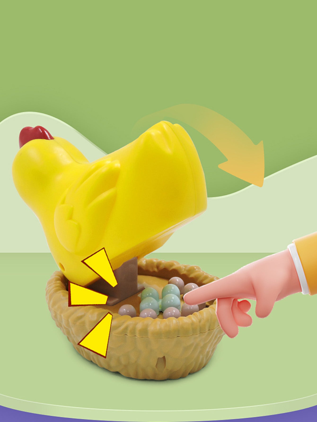 Easter Egg Surprise Egg Hen Gacha Egg Set Children's Party Gift Blind Box Toy