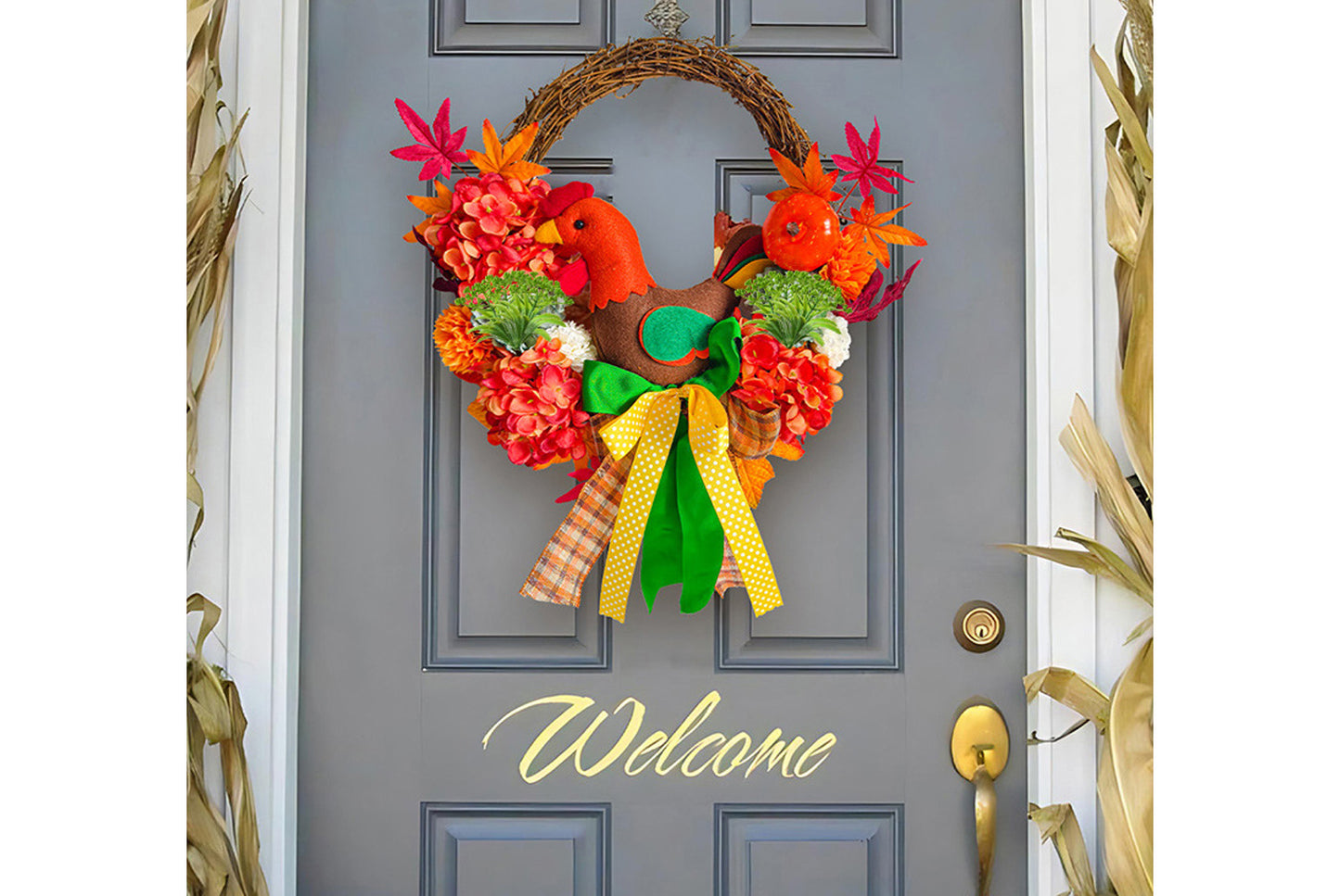 Chicken Figure Wreath