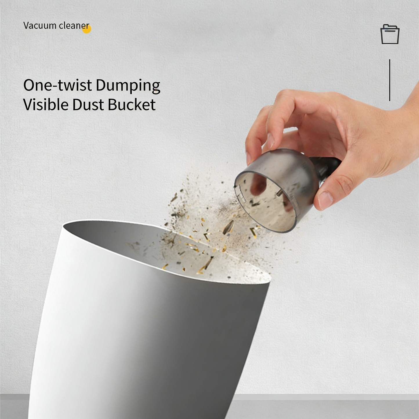 Portable Cordless Desktop Vacuum Cleaner