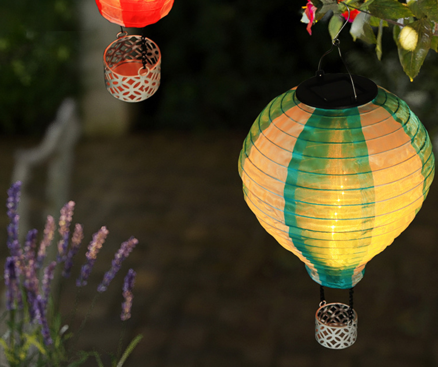 # Solar-Powered Hot Air Balloon Decorative Light
