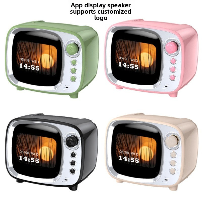 Small TV Smart Bluetooth Speaker