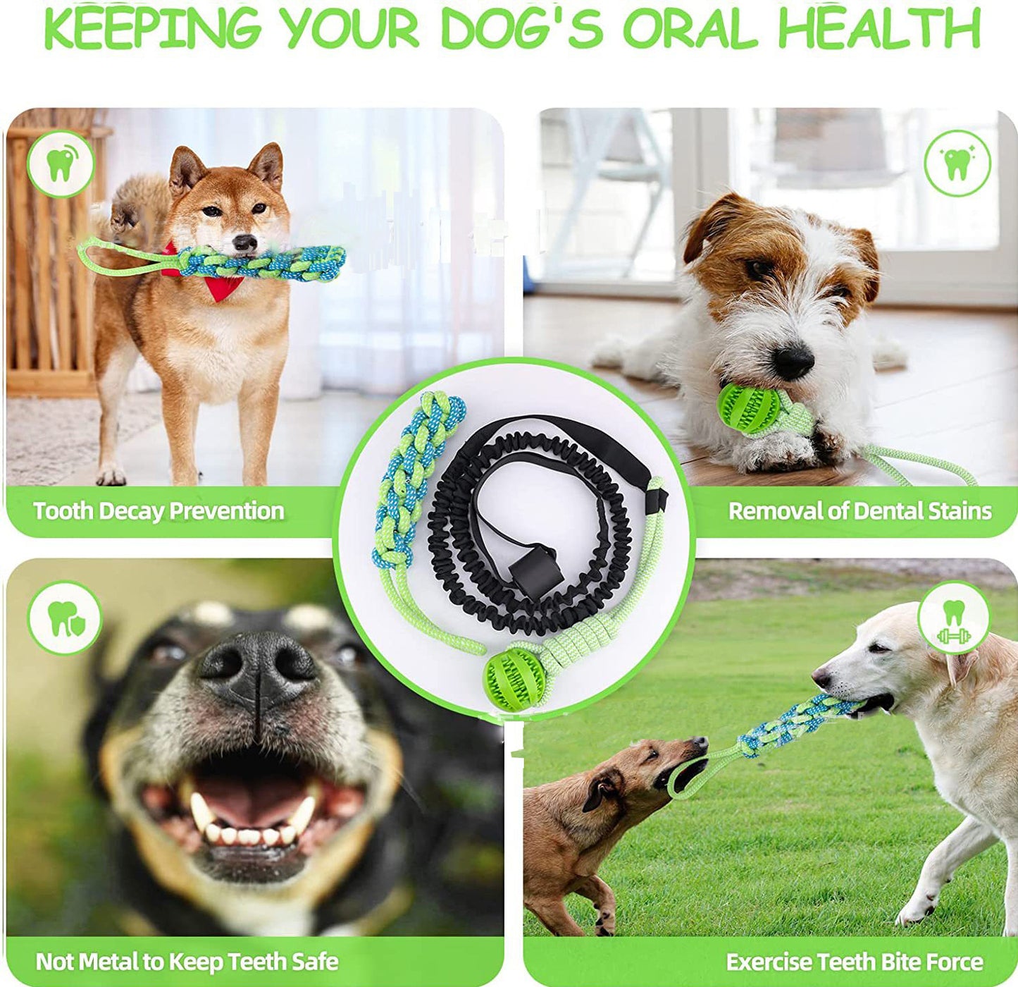 Dog Tug-of-War Rope Toy