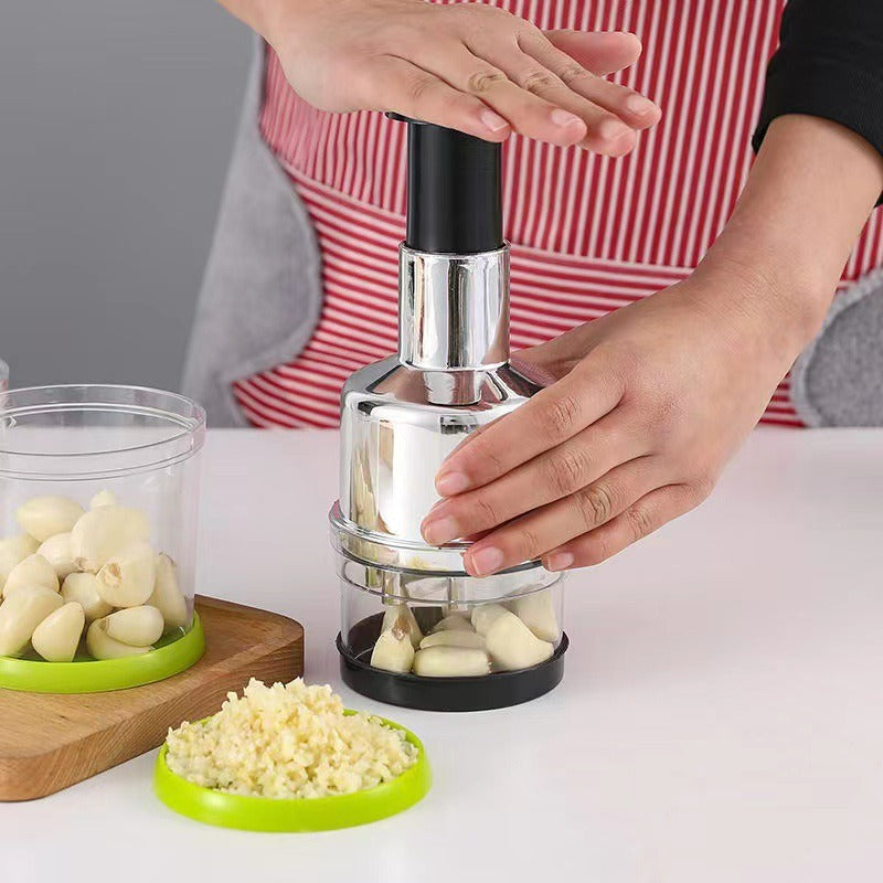 Stainless Steel Manual Garlic Cutter