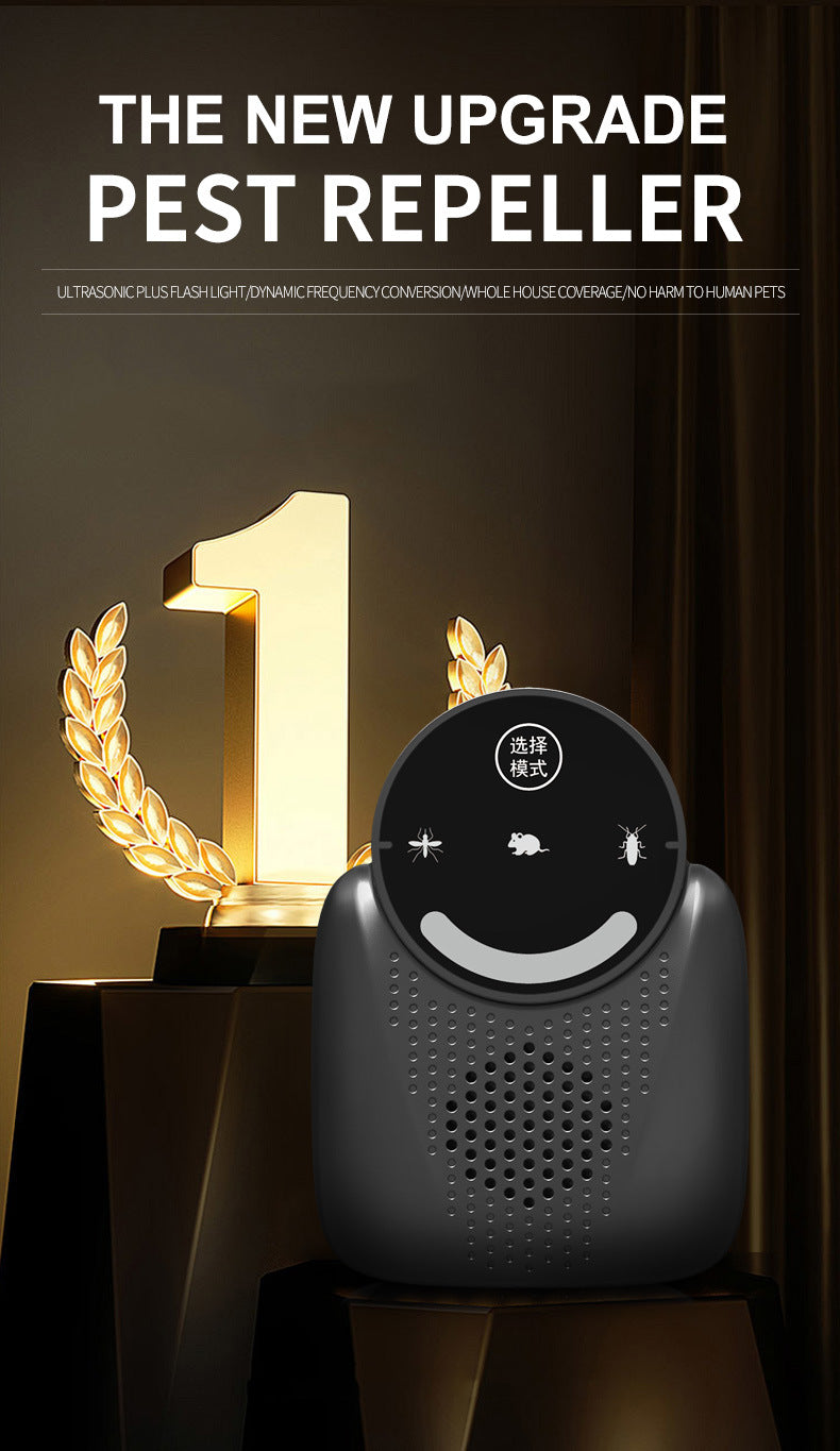 USB Smart Variable Frequency Ultrasonic Rodent and Insect Repellent