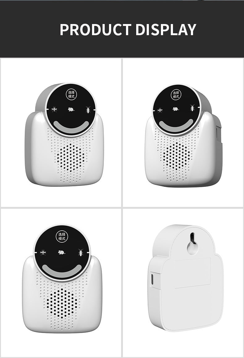USB Smart Variable Frequency Ultrasonic Rodent and Insect Repellent