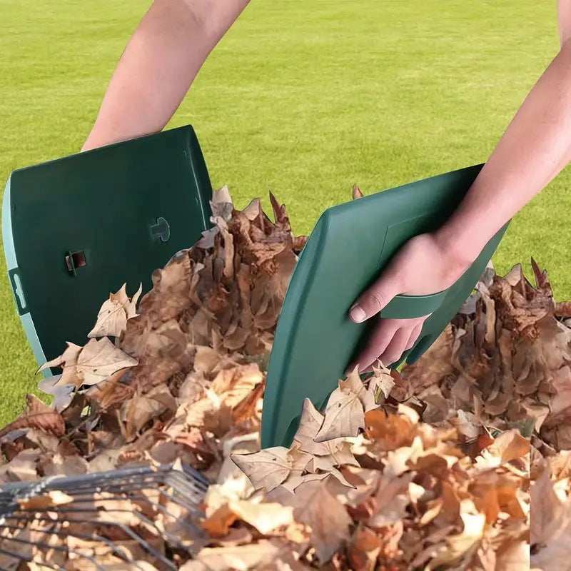 Outdoor Plastic Leaf Rake | (2 PACK)