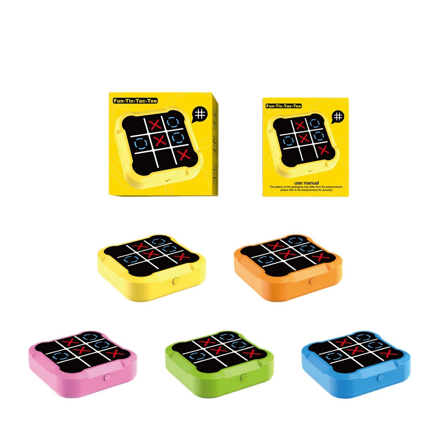 **Tic-Tac-Toe Electronic Game Machine (4-in-1 Educational Toy)**