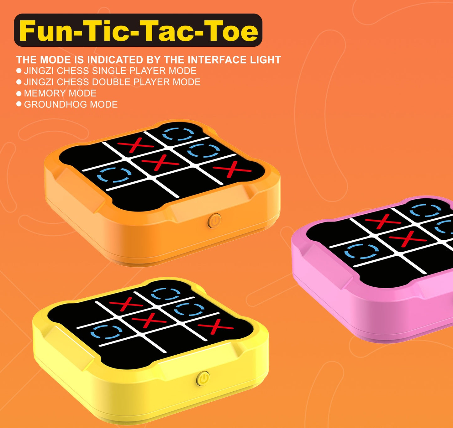 **Tic-Tac-Toe Electronic Game Machine (4-in-1 Educational Toy)**