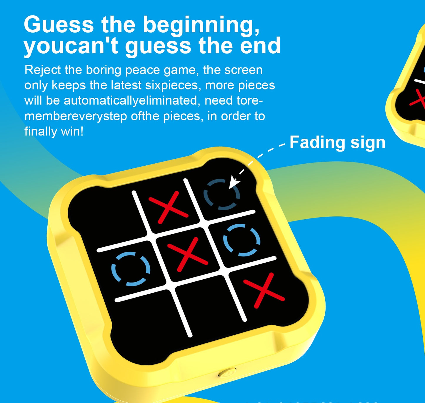**Tic-Tac-Toe Electronic Game Machine (4-in-1 Educational Toy)**