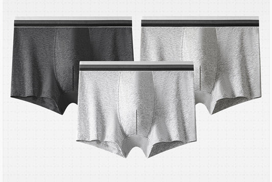 Men's 10A Antibacterial Cotton Boxer Briefs