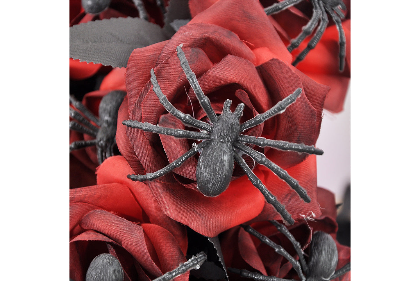 Halloween Skull Spider Roses (10-Pack)