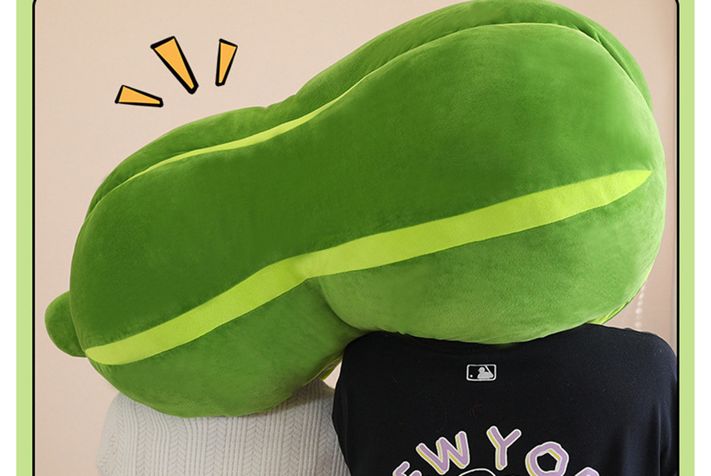 **Good Things Peanut Creative One-Piece Pillow/Head Cover**