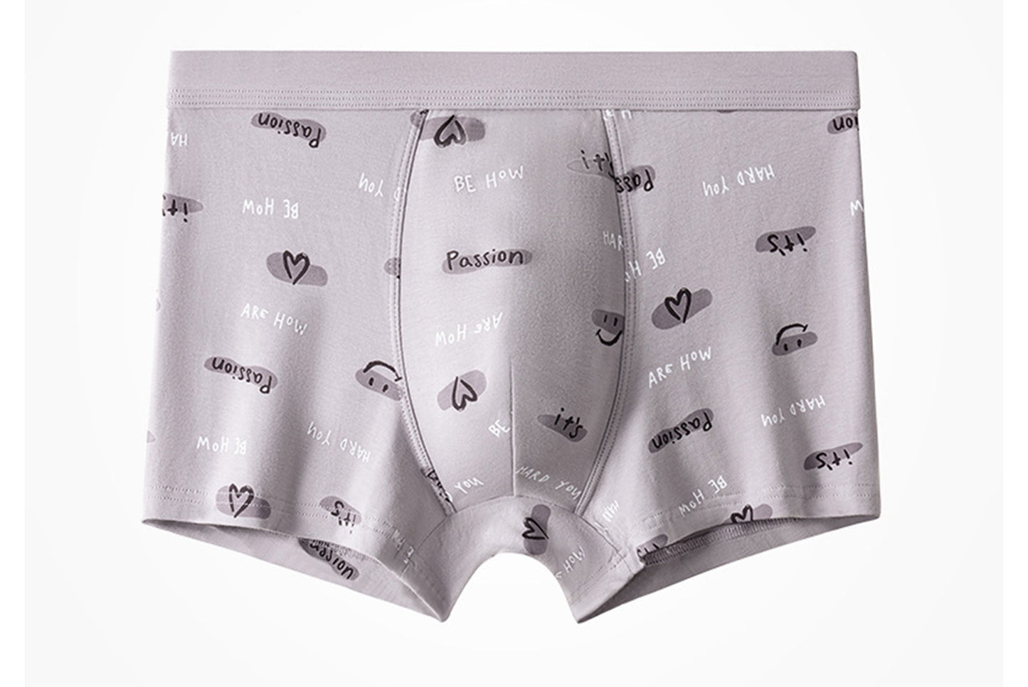 Men's Class A Pure Cotton Summer Sports Boxer Briefs